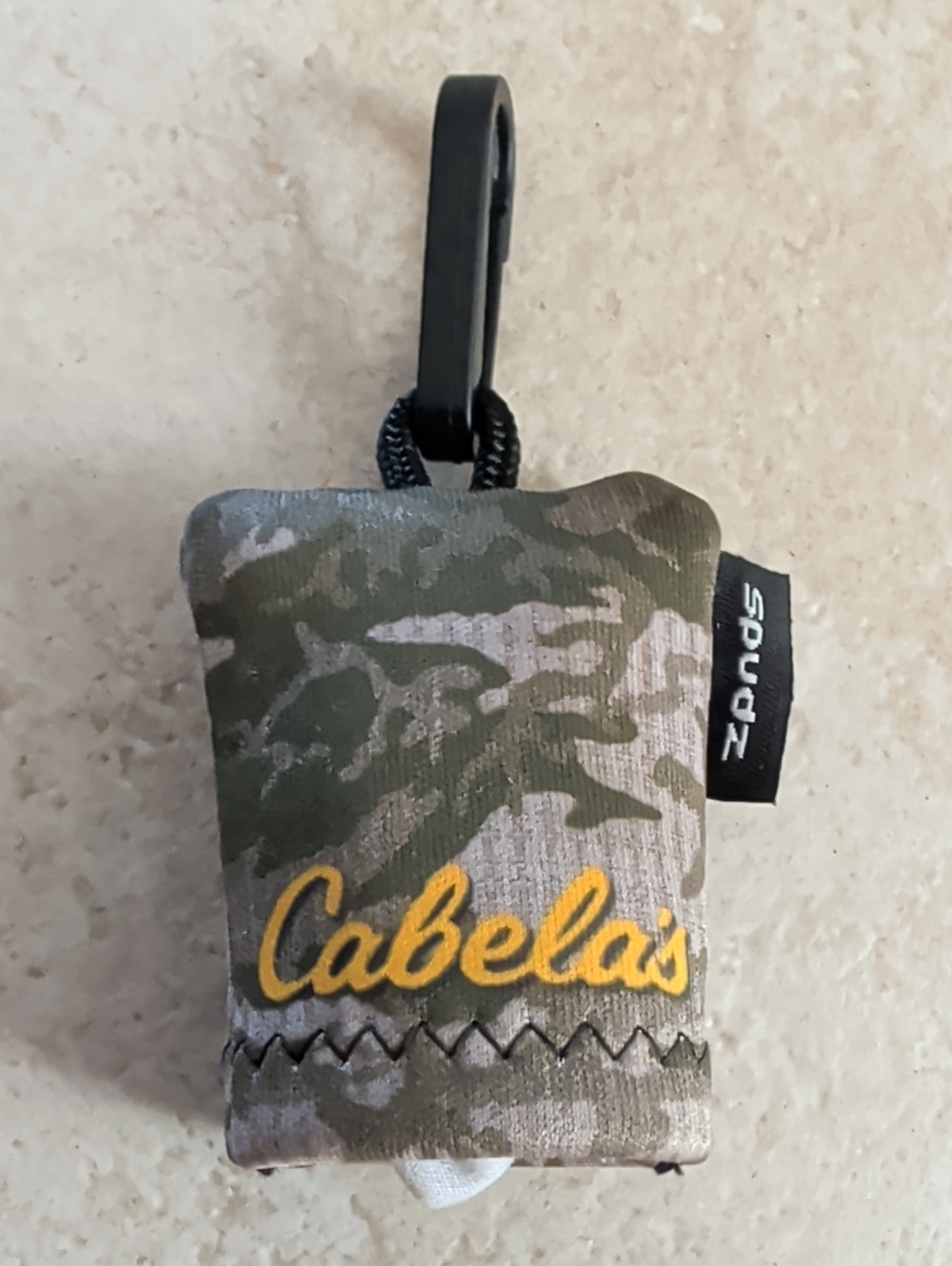 Cabela's Spudz Green Camouflage Microfiber Eyeglass Cleaning Cloth Gorpecore